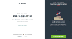 Desktop Screenshot of falosnelieky.sk