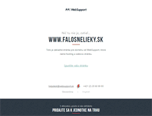 Tablet Screenshot of falosnelieky.sk